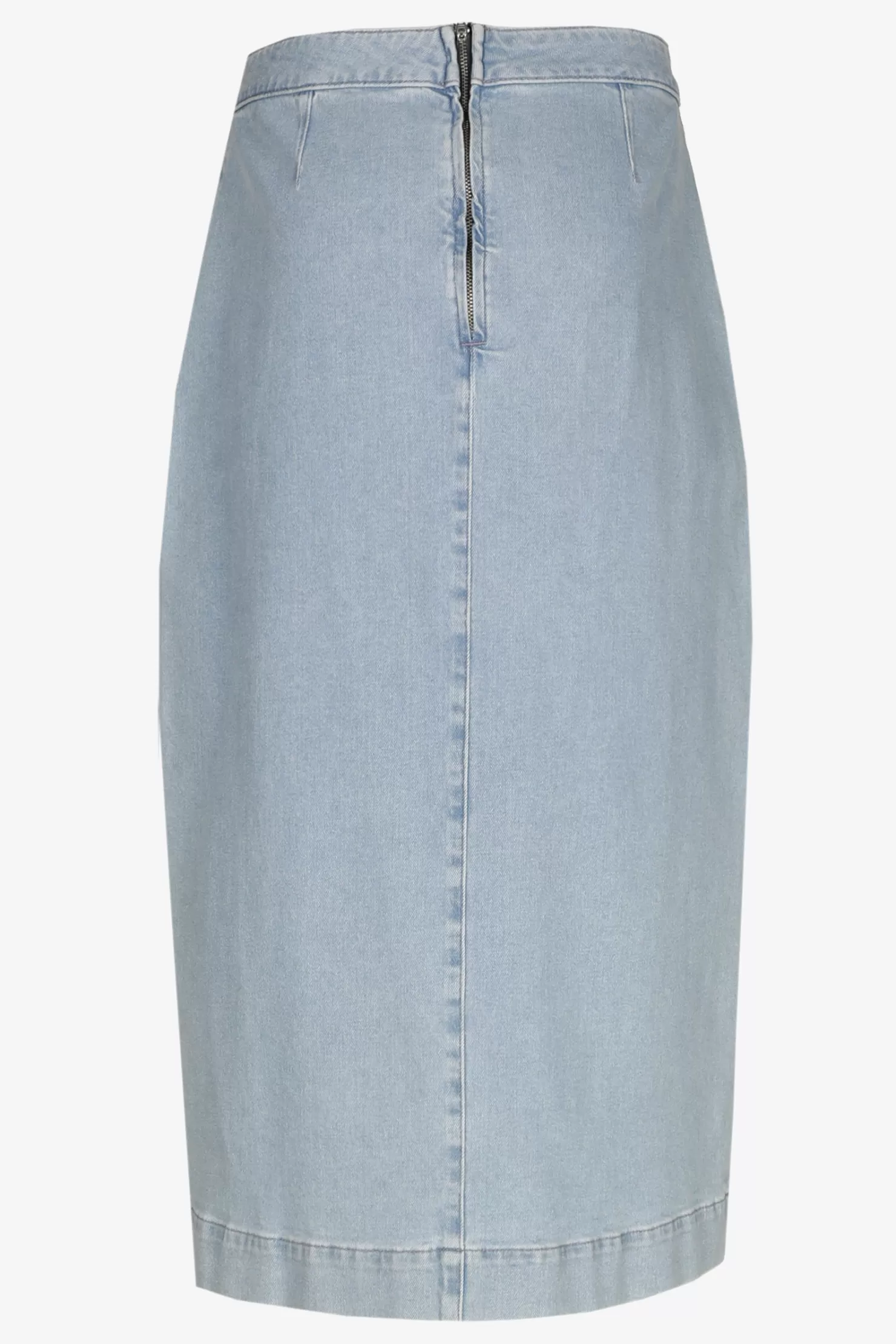 Xandres Gerade geschnittener Jeansrock BLEACHBLUE Clearance
