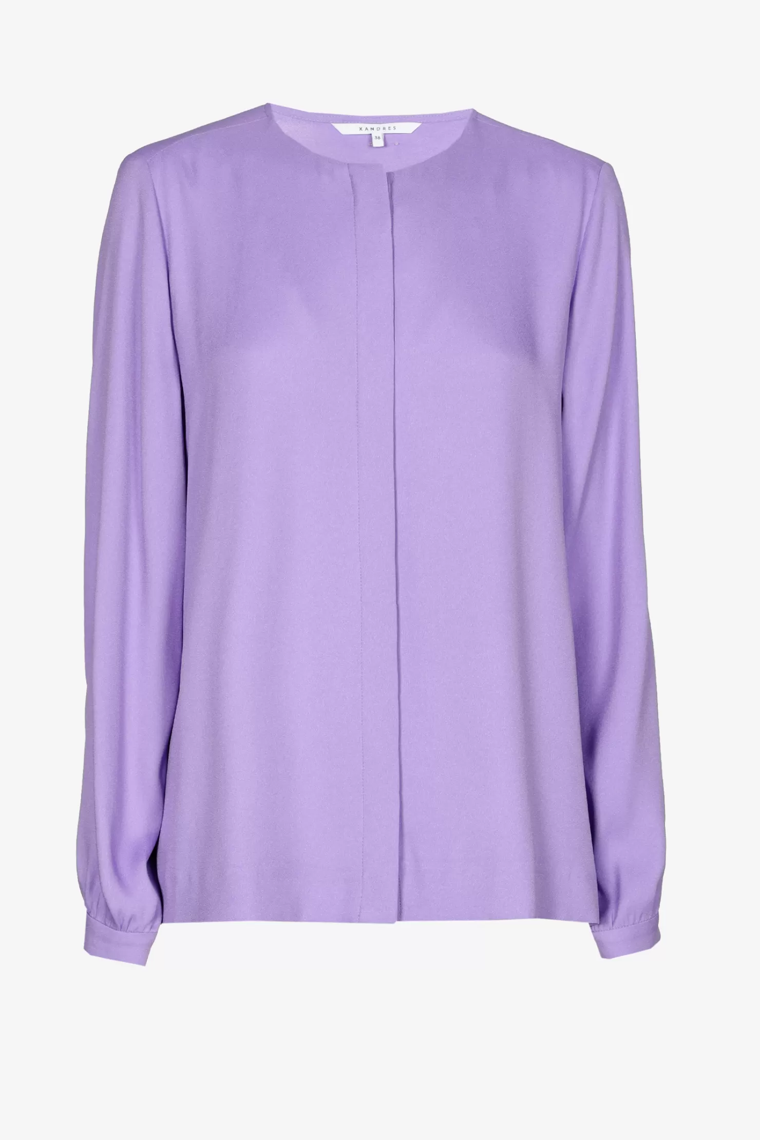 Xandres Glänzende Bluse AMETHIST Sale