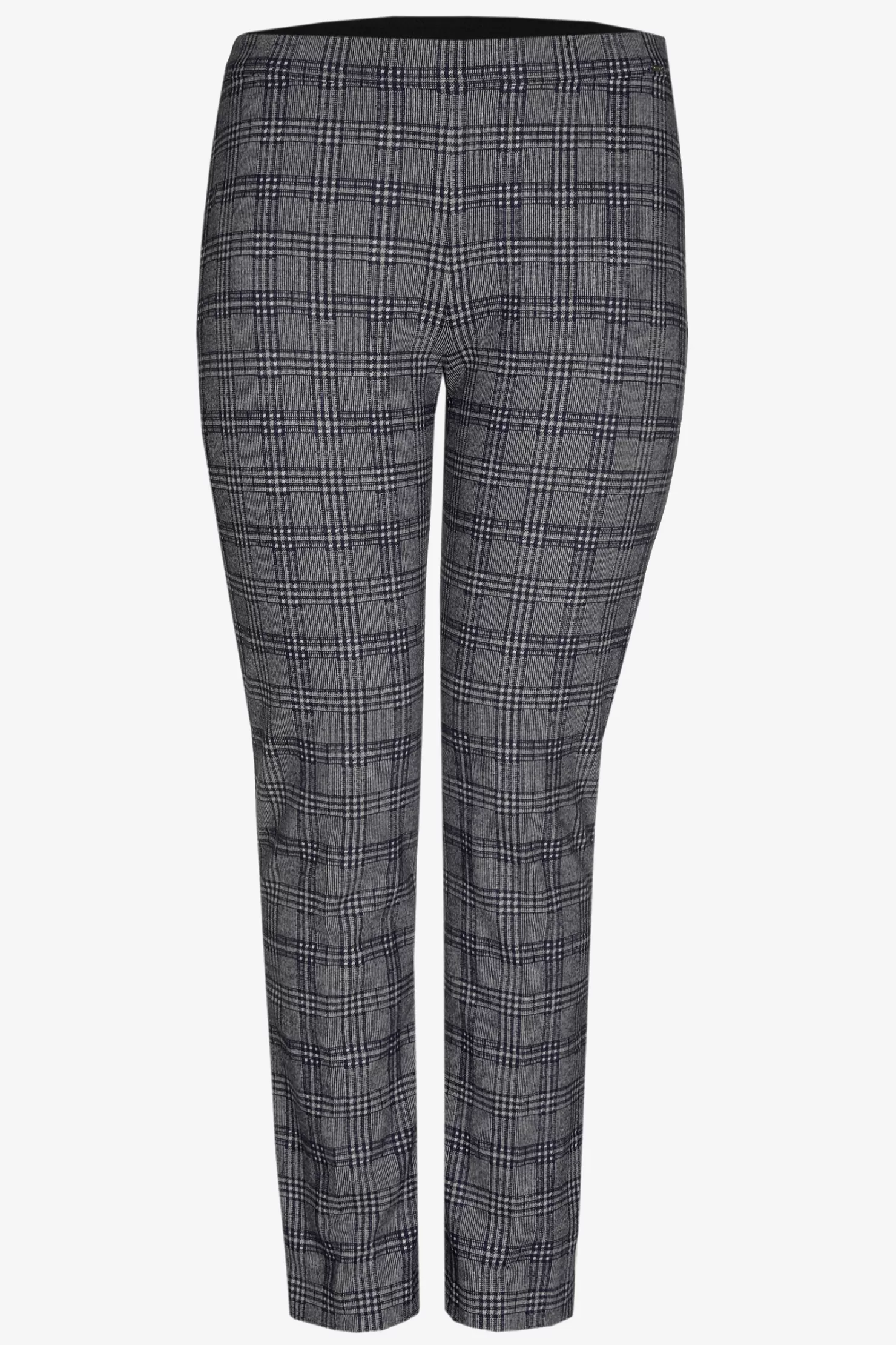 Xandres Hose mit Karomuster NAVY Best Sale