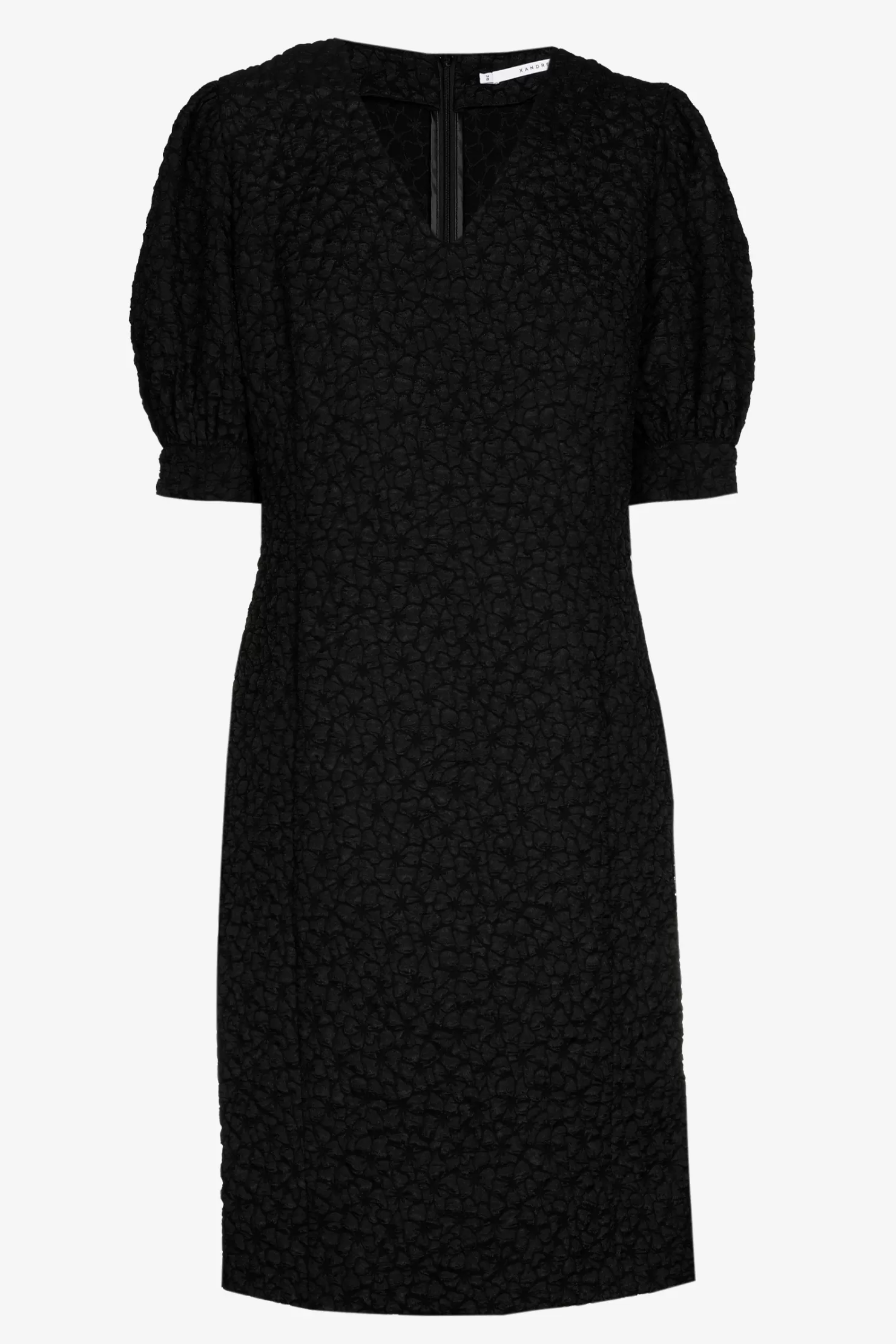 Xandres Jacquardkleid mit Blumenmuster BLACK Outlet