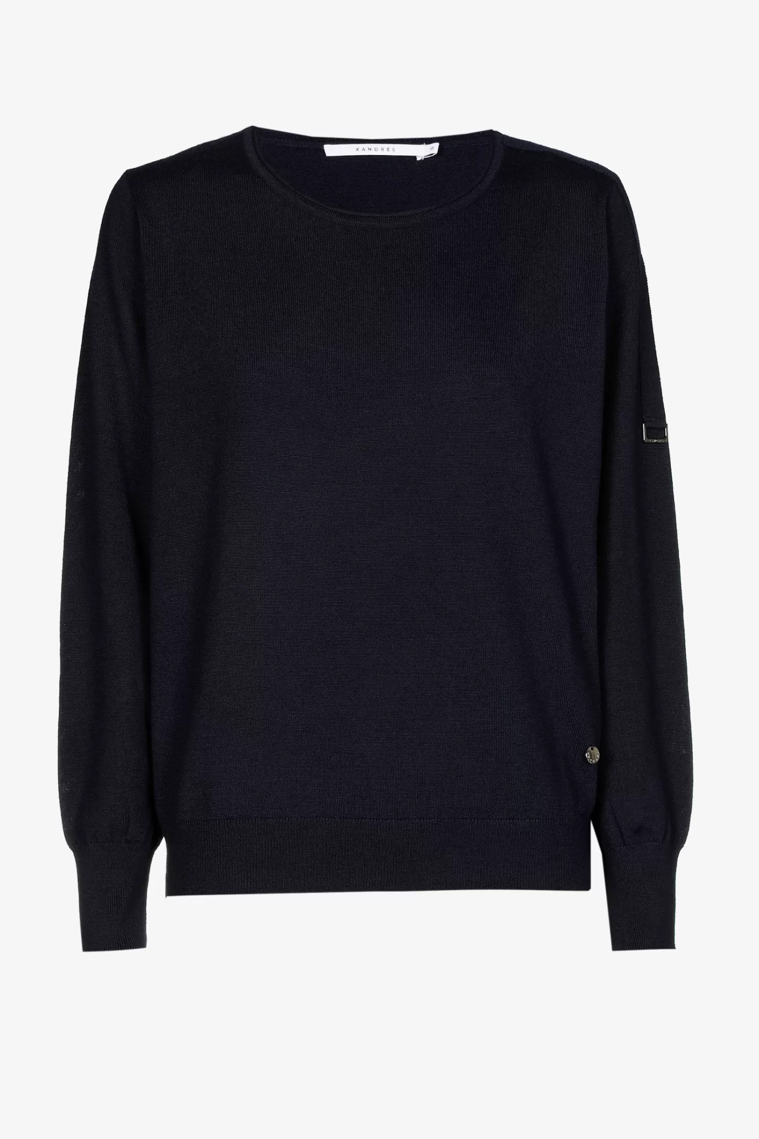 Xandres Pullover aus Merinowolle NAVY New
