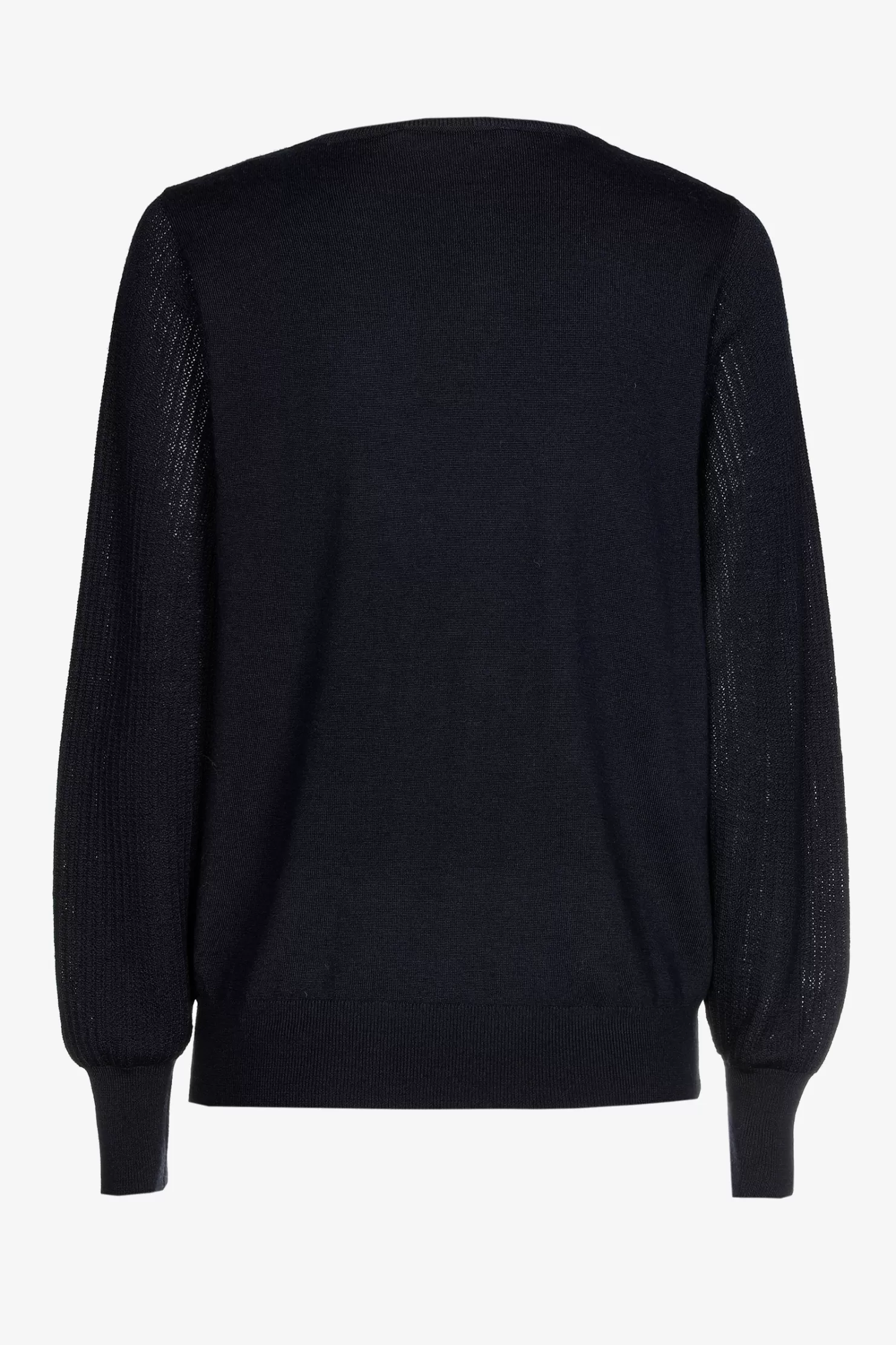 Xandres Pullover aus Merinowolle NAVY Cheap