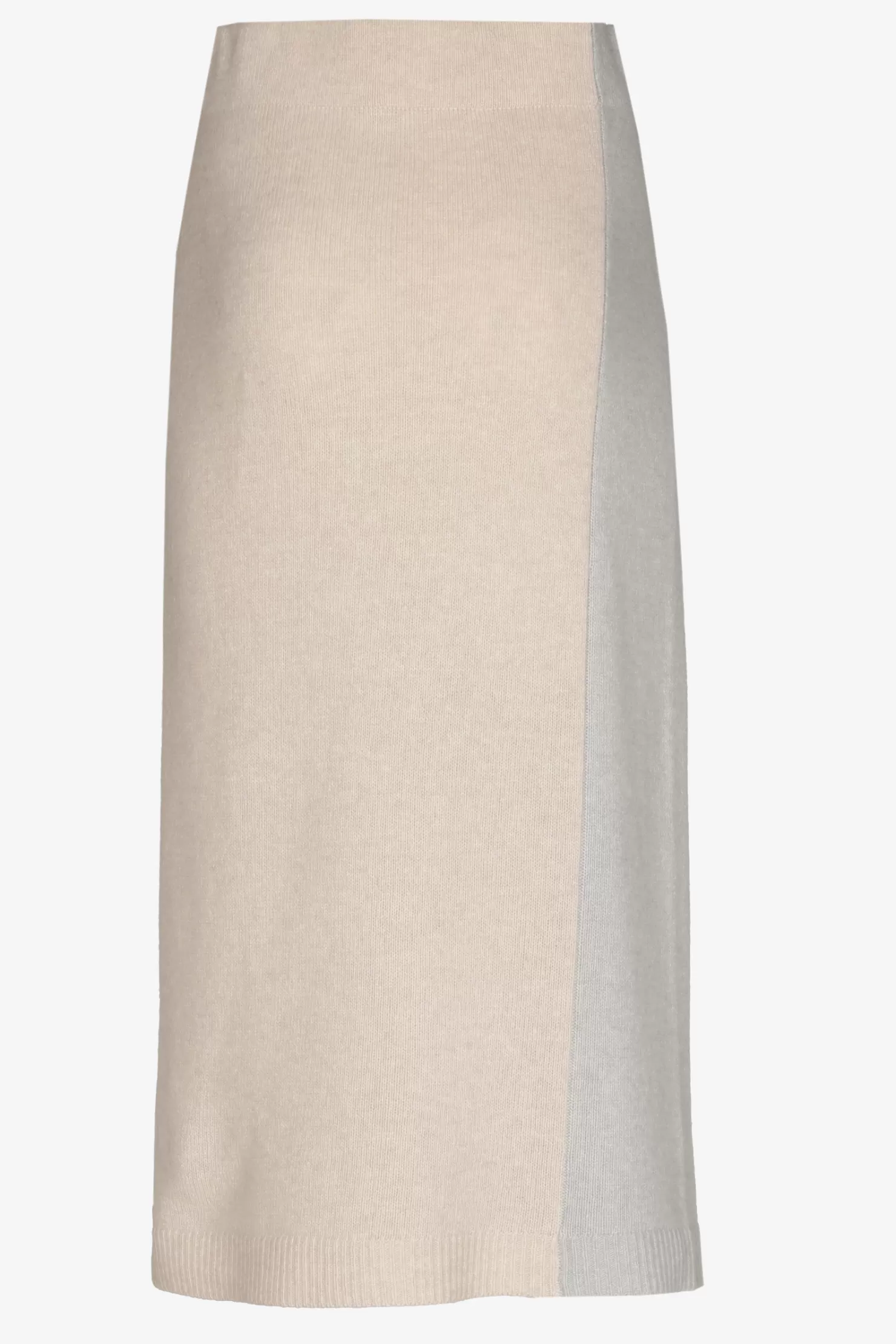 Xandres Schmaler Rock in Feinstrick mit Wollanteil IVORY Hot