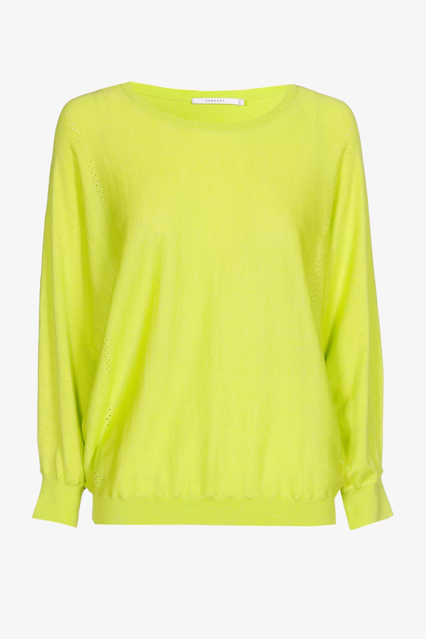 Xandres Sommerlicher Pullover mit Seidenanteil LIMONCELLO Sale