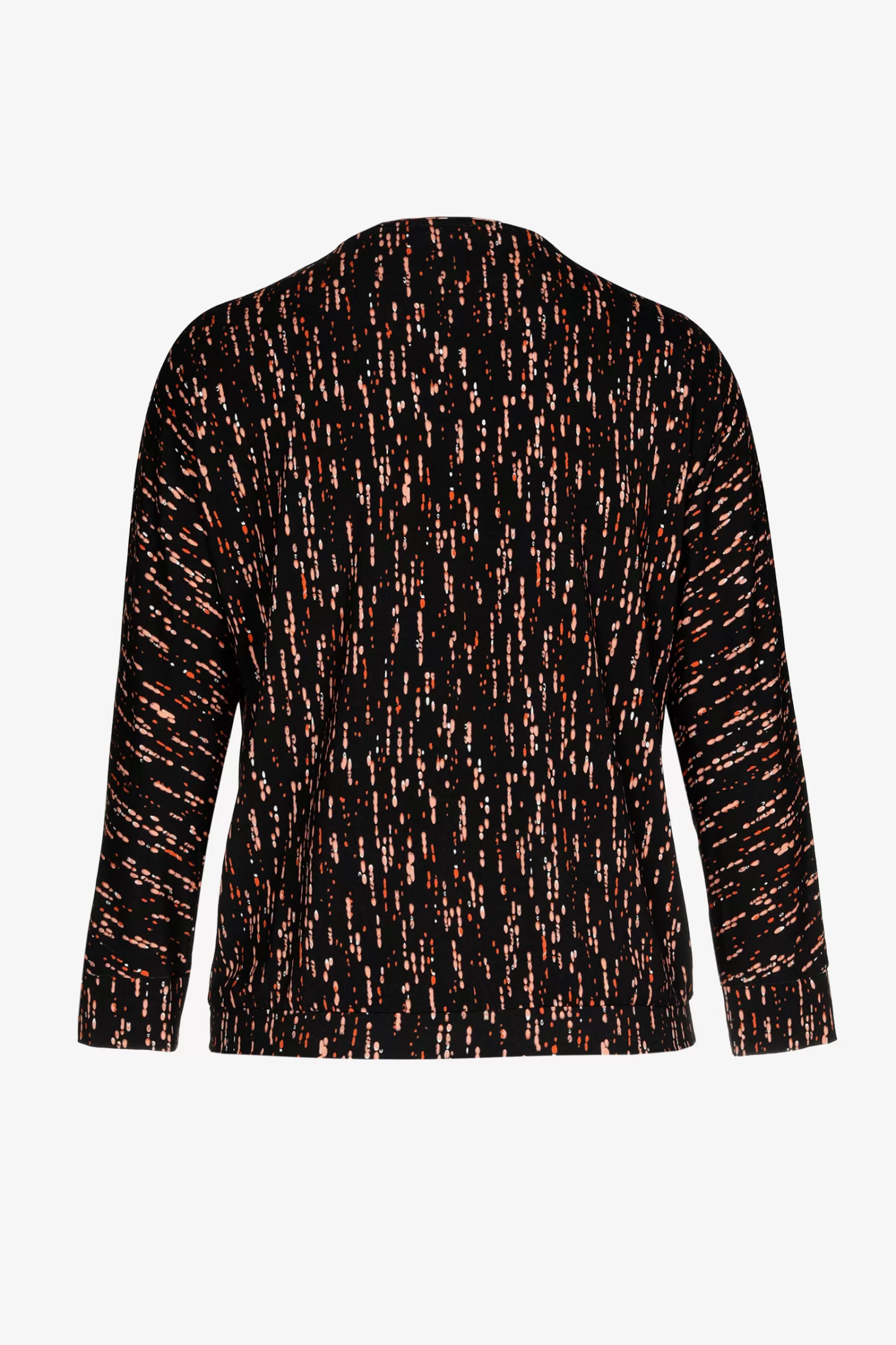 Xandres T-Shirt mit farbenfrohem Muster CLAYRED Flash Sale