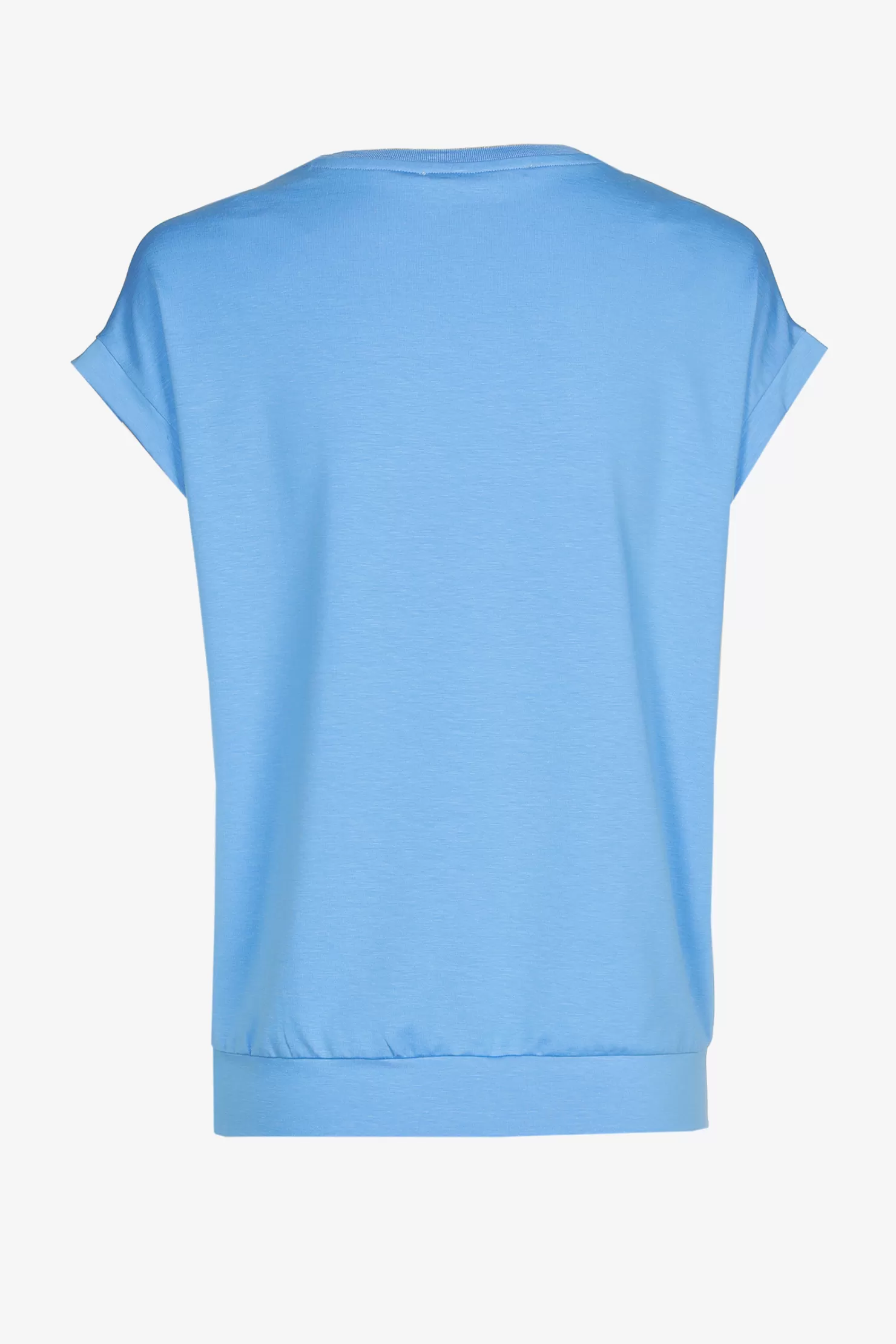 Xandres T-Shirt mit V-Ausschnitt aus Jerseystoff CORNFLOWERBLUE Cheap