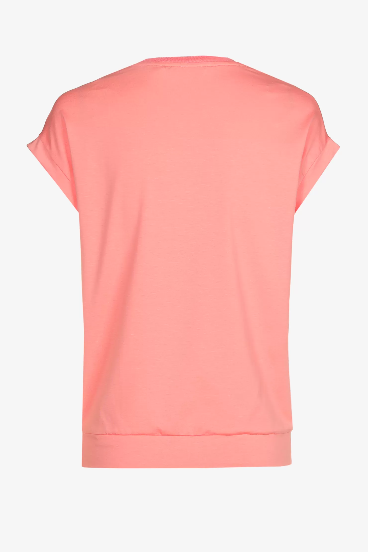 Xandres T-Shirt mit V-Ausschnitt aus Jerseystoff BUBBLEGUM Discount